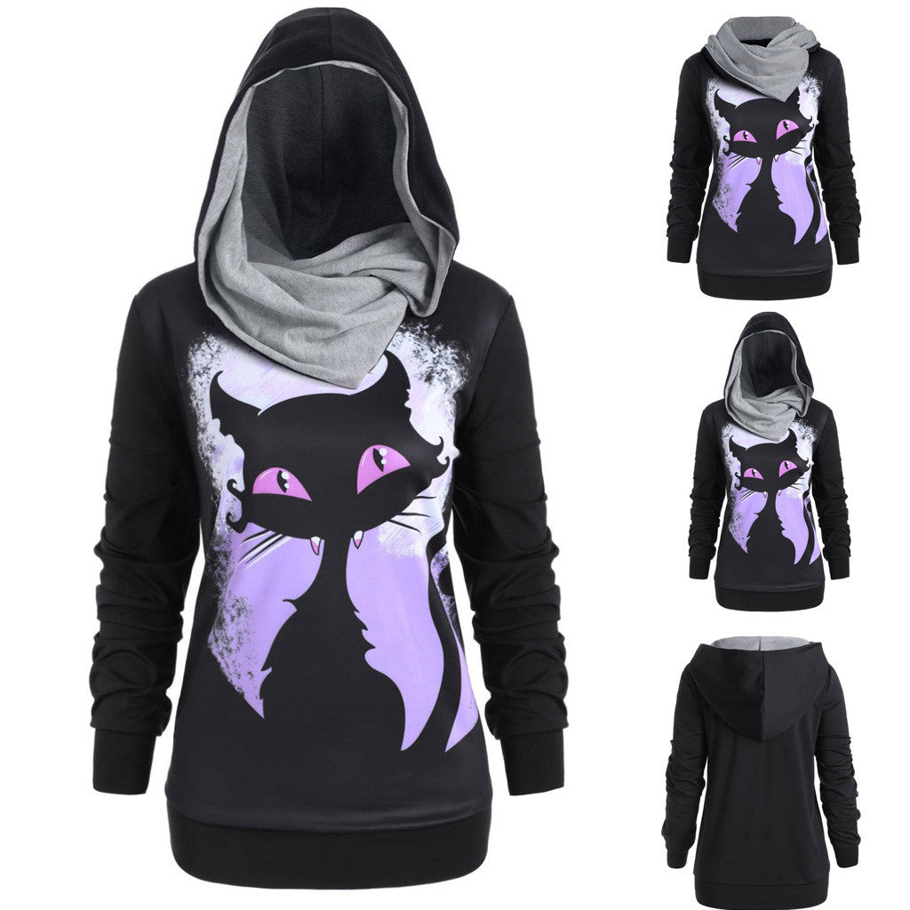 Hoodie Chat Vampire - Vraiment-chat