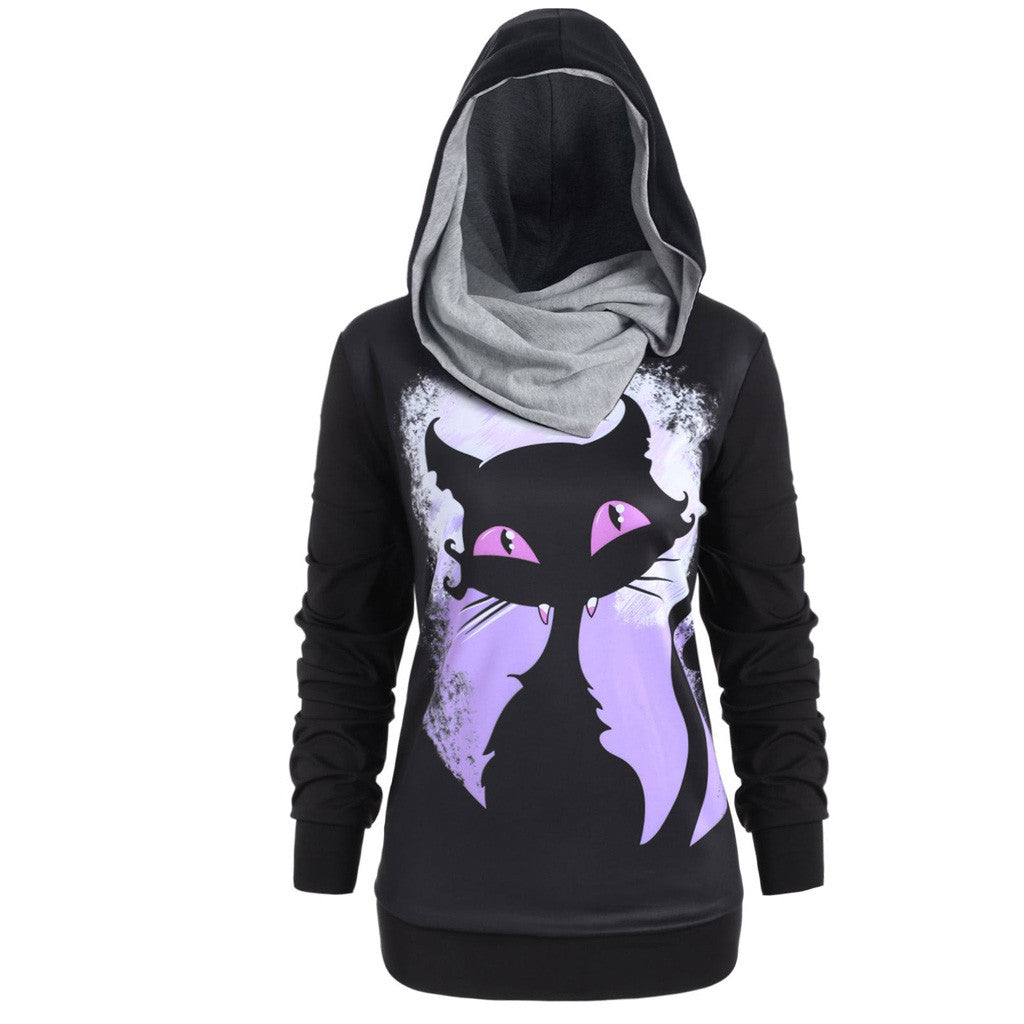 Hoodie Chat Vampire - Vraiment-chat