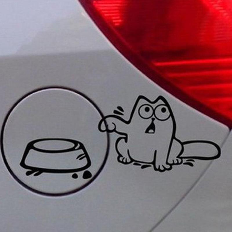 Objet Chat<br/>Sticker Humoristique pour Voiture - Vraiment-chat