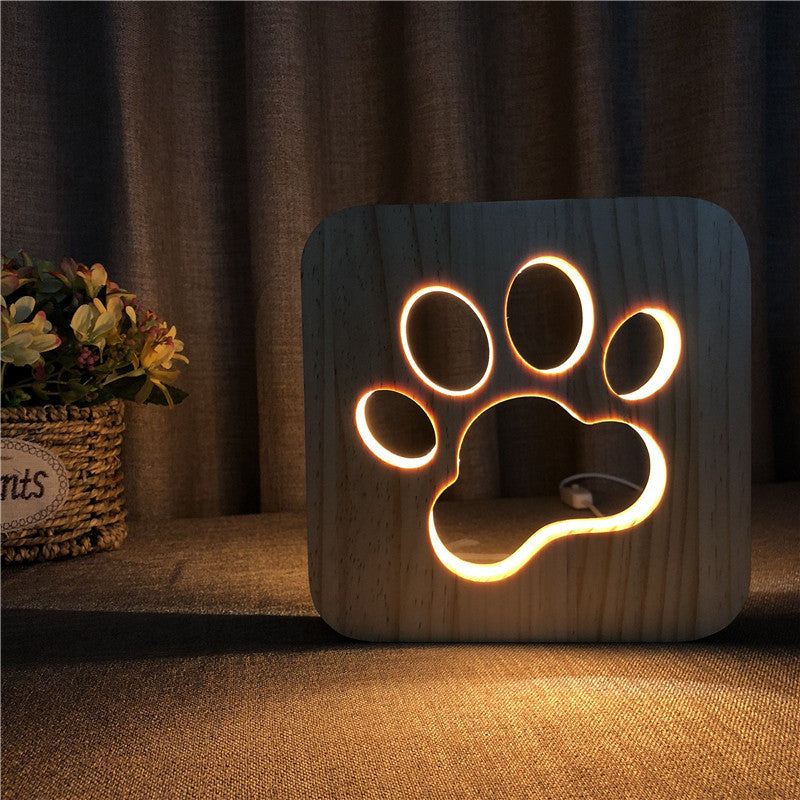 Lampe Chat en Bois - Vraiment-chat