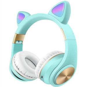 Casque Bluetooth Sans fil avec Oreilles de Chat - Vraiment-chat