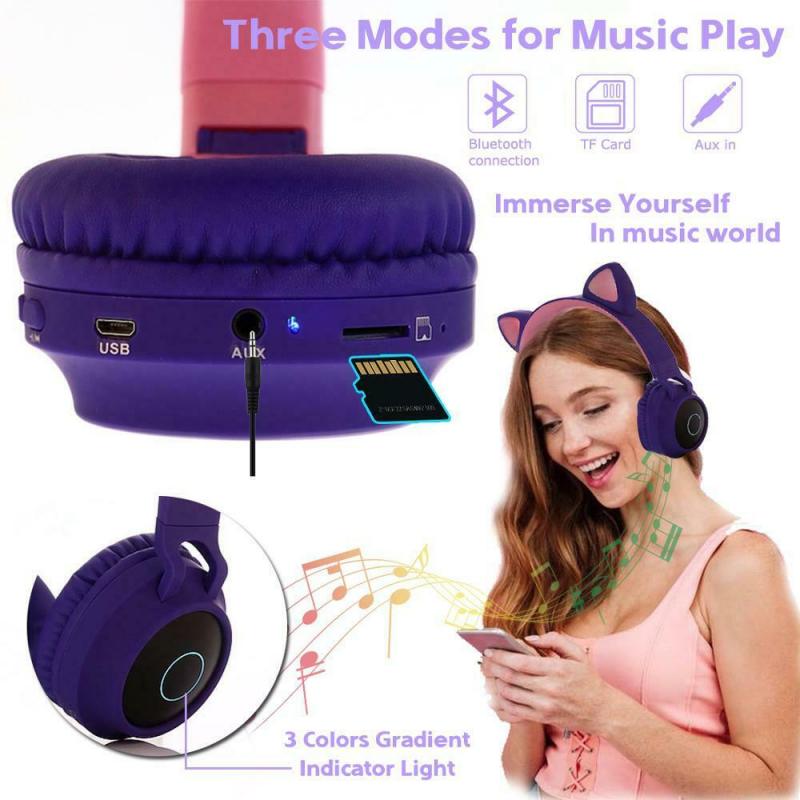 Casque chat bluetooth sans fil - Vraiment-chat