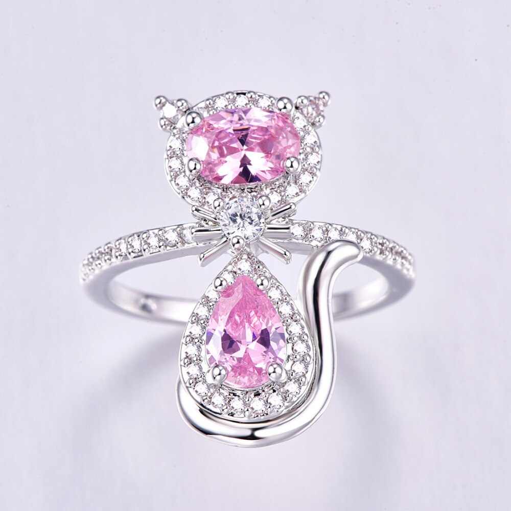 Bague Chat de Diamant - Vraiment-chat