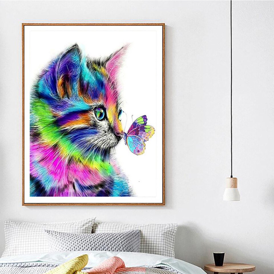 Peinture Chat par Numéro - Vraiment-chat