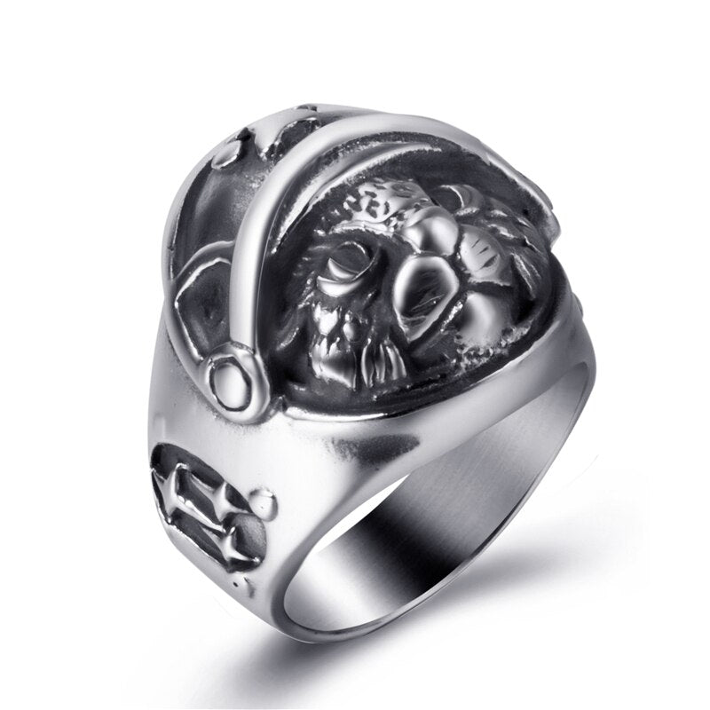 Bague Chat Astronaute (Acier) - Vraiment-chat