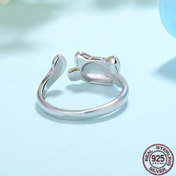 Bague Chaton (Argent) - Vraiment-chat