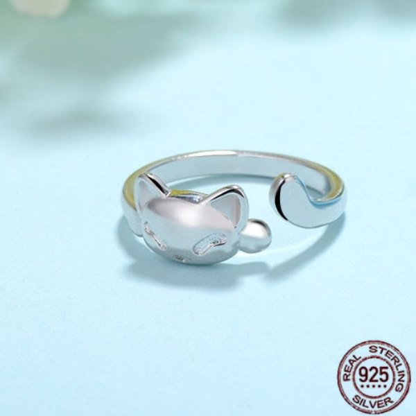 Bague Chaton (Argent) - Vraiment-chat