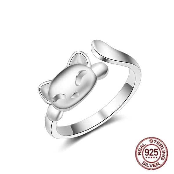 Bague Chaton (Argent) - Vraiment-chat