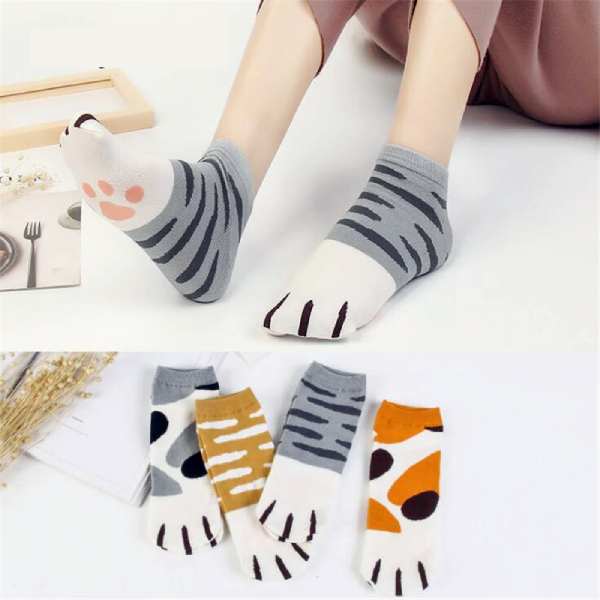 Chaussettes Chat pour Femme<br/>Cat Walk - Vraiment-chat