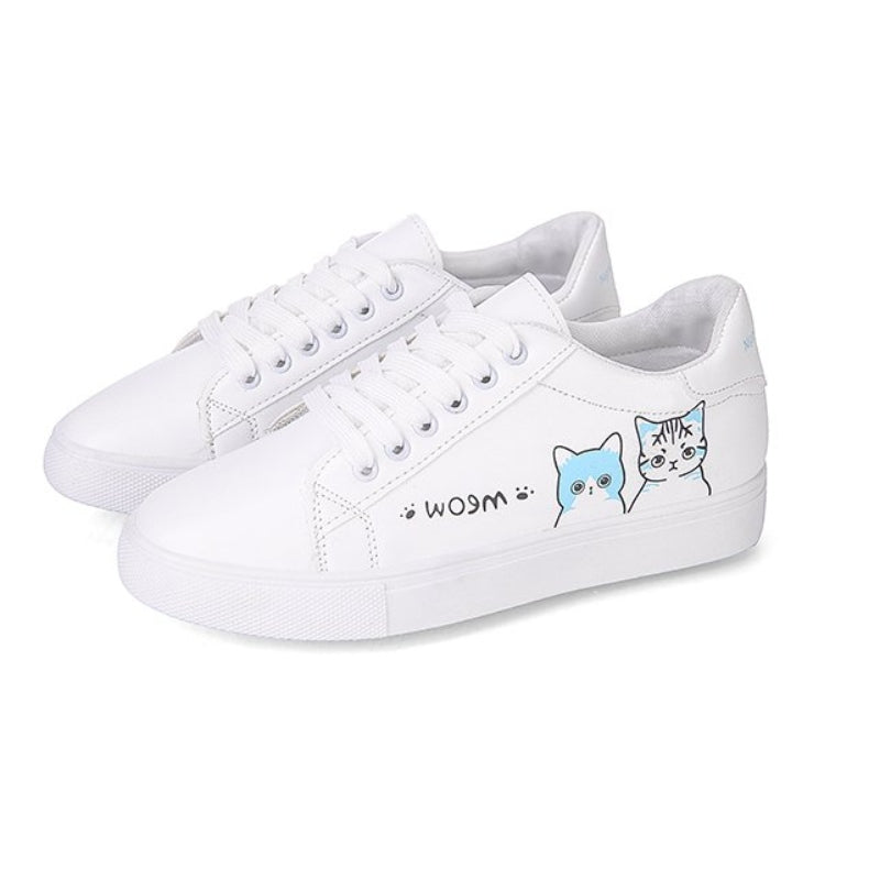 Chausse Femme à Motif Chat MEOW - Vraiment-chat