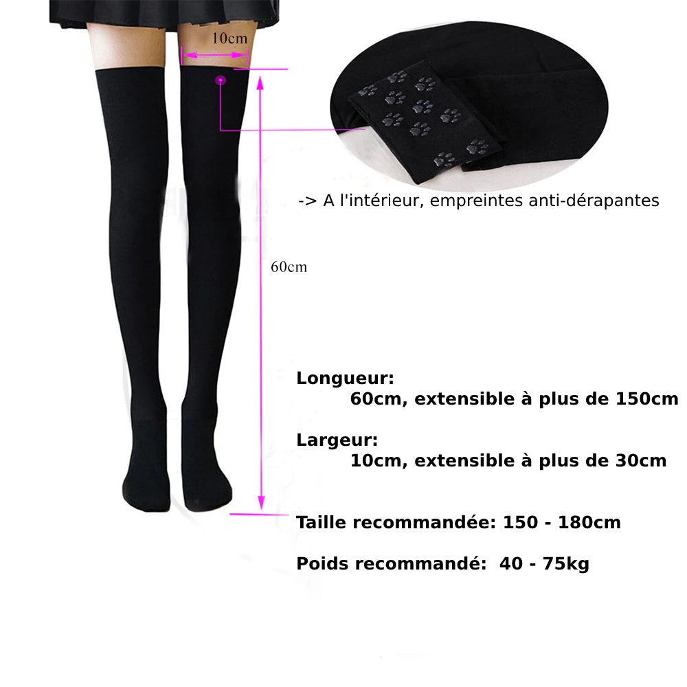 Collants Pattes de Chat 3D