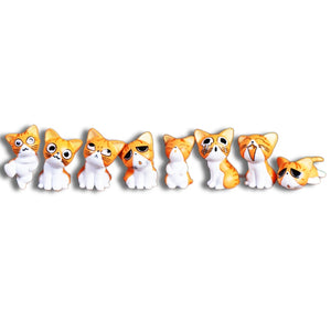 Statuettes Chat Miniatures Manga - Vraiment-chat