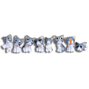 Statuettes Chat Miniatures Manga - Vraiment-chat