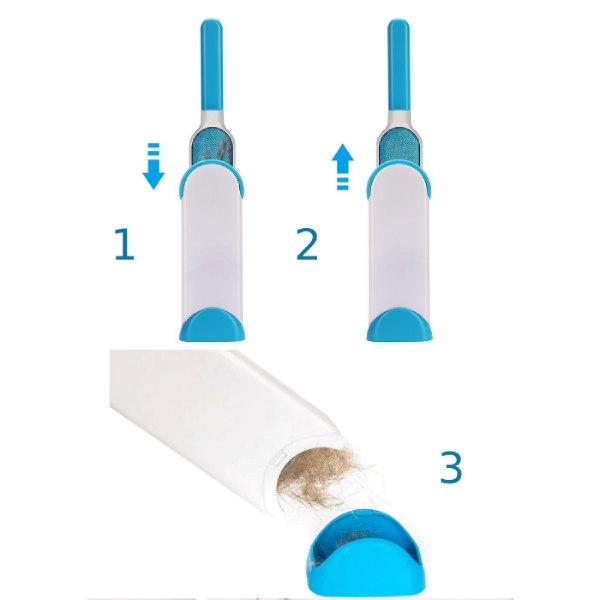 Brosse anti-poils d'animaux Hairsoff - Vraiment-chat