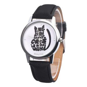 Montre Femme au Motif Chat - Vraiment-chat