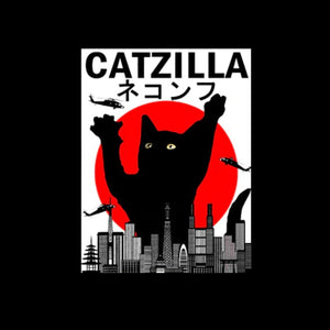 T-Shirt Chat Catzilla - Vraiment-chat