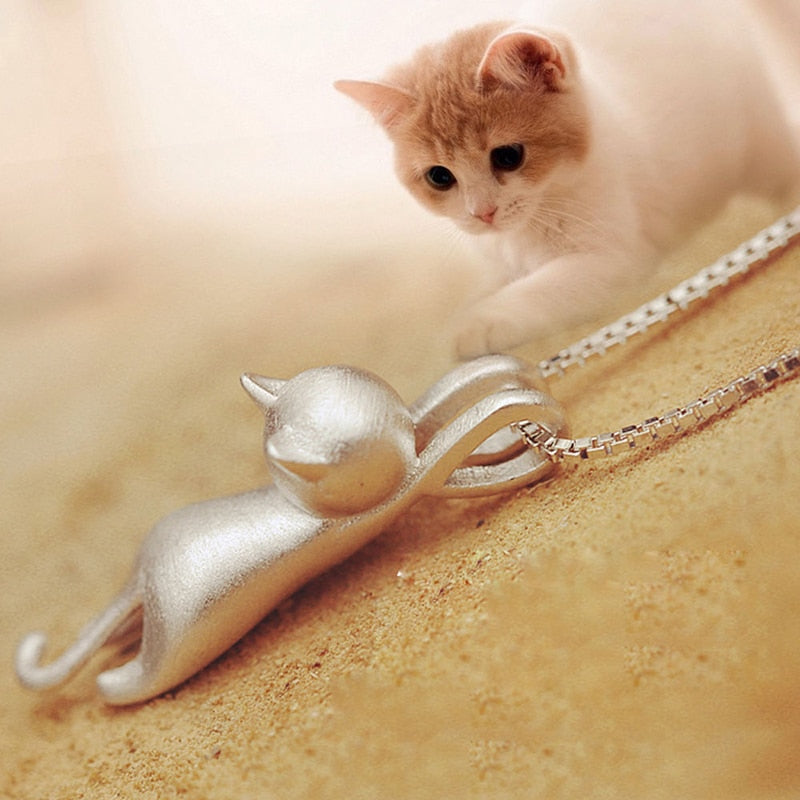 Pendentif Chat Accroché - Vraiment-chat