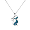 Pendentif Chat Bleu - Vraiment-chat