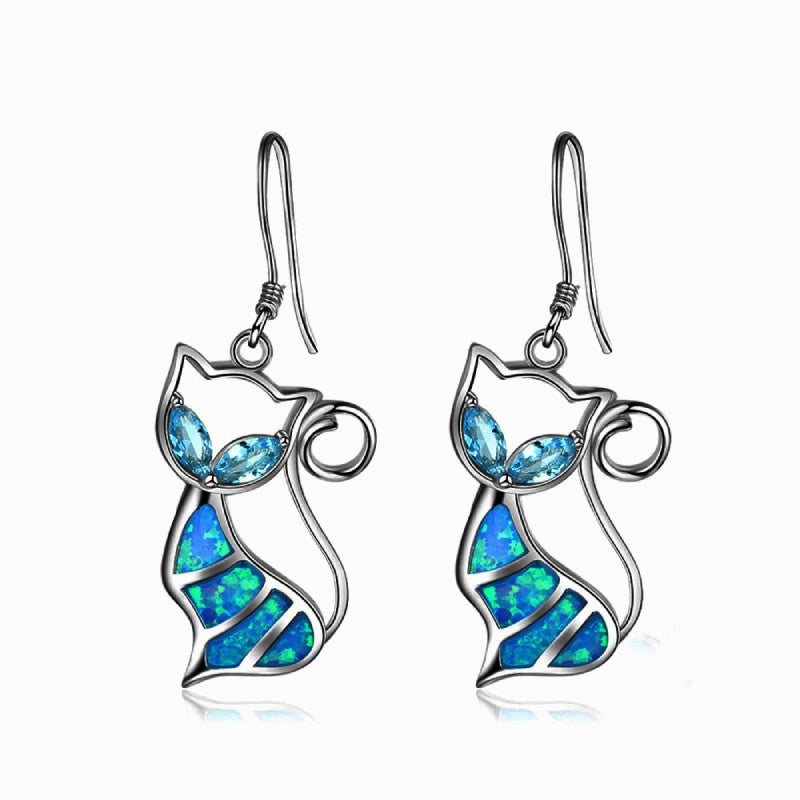 Pendentif Chat Bleu - Vraiment-chat