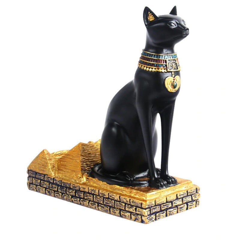 Porte Bouteille Chat Egyptien - Vraiment-chat