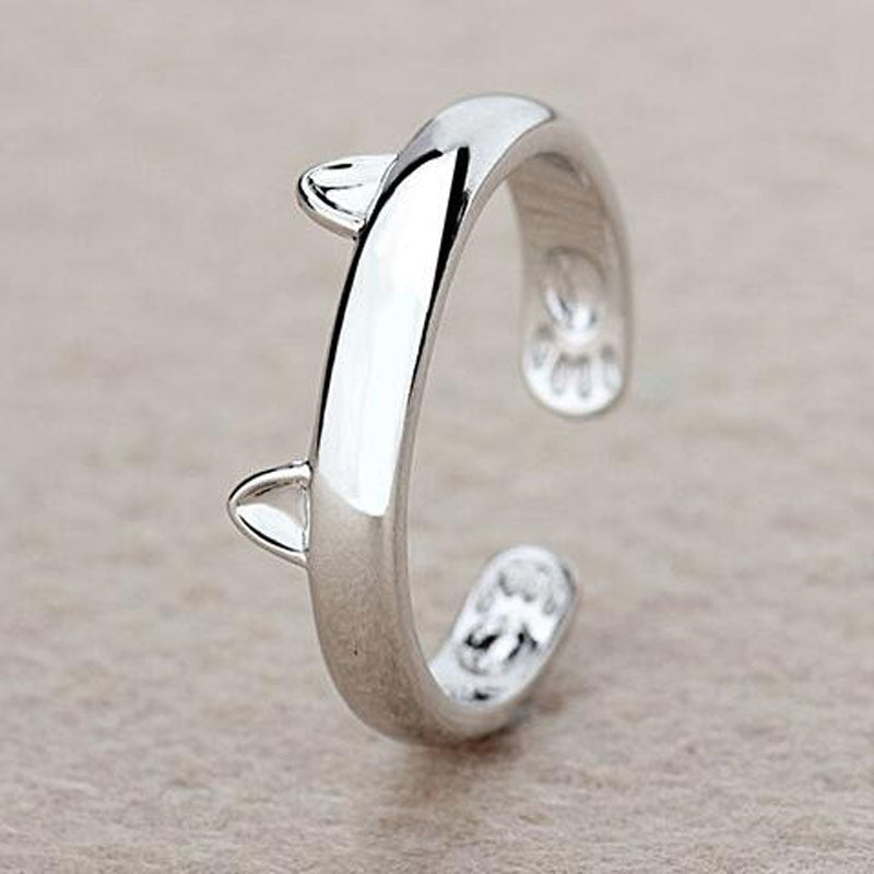 Bague Chat <br/>Pattes et Oreilles de Chat - Vraiment-chat