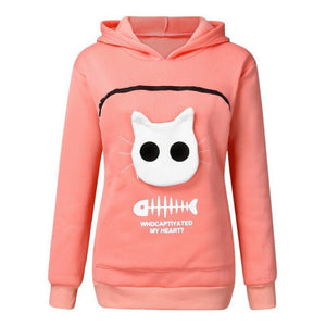 sweat avec poche pour chat - Vraiment-chat