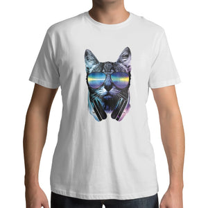 T-Shirt Chat 3D Cool Cat - Vraiment-chat