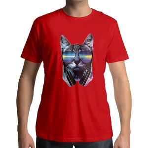 T-Shirt Chat 3D Cool Cat - Vraiment-chat