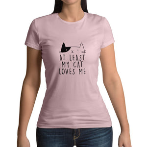 t-shirt chat love mon chat m'aime - Vraiment-chat