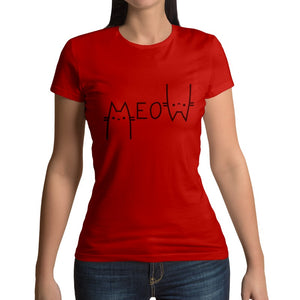 T-shirt chat Meow - Vraiment-chat