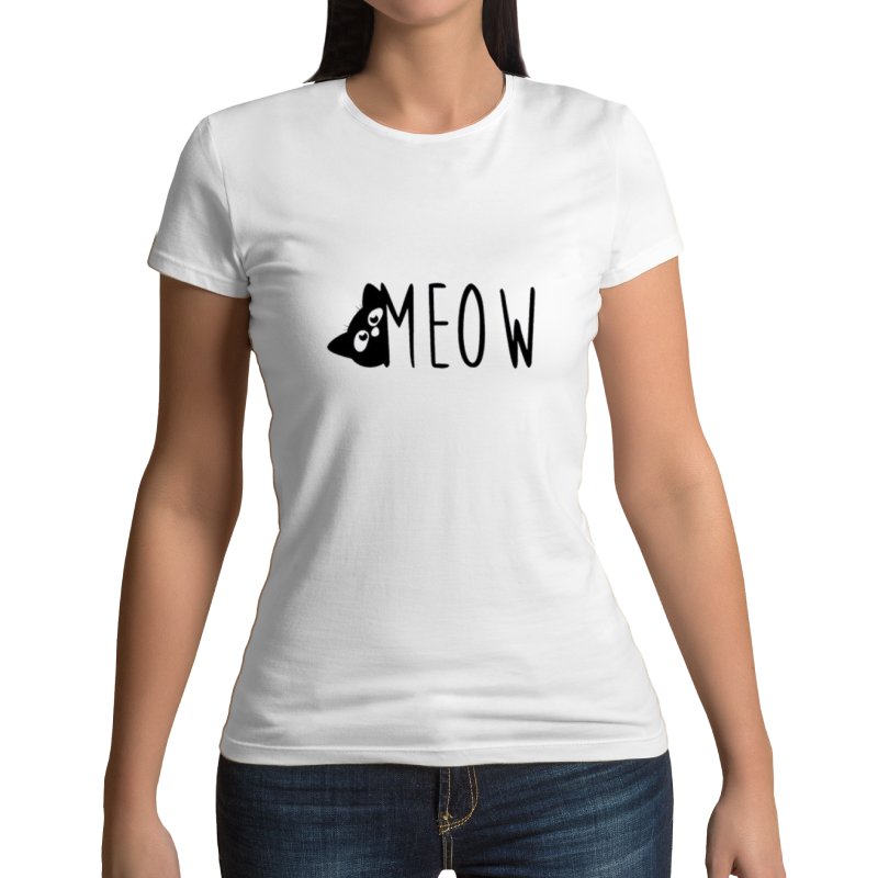 T-Shirt Chat Tête et Miaou - Vraiment-chat
