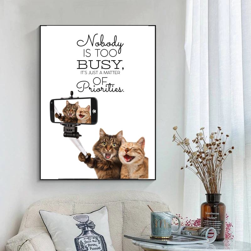 Poster Citation de Chat - Vraiment-chat