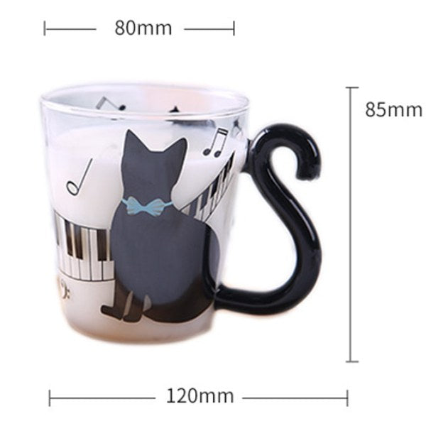 Tasse Silhouette de Chat - Vraiment-chat