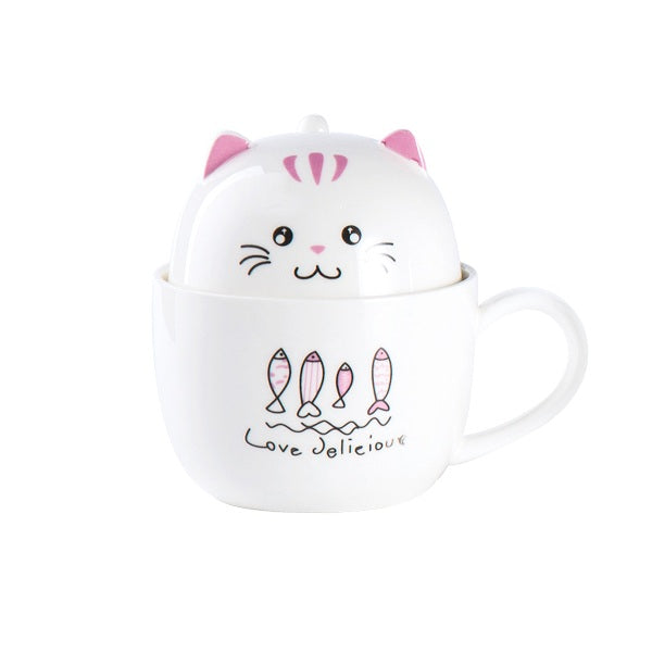 Tasse à Thé Chat et Poisson - Vraiment-chat